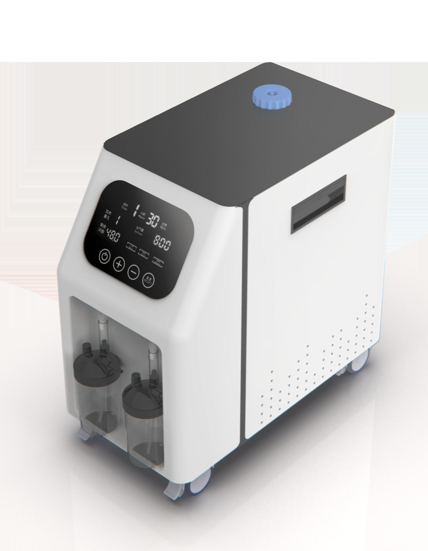 氢氧机双吸氢氧发生雾化机呼吸机氢氧混合高浓度医用家用吸氢机便