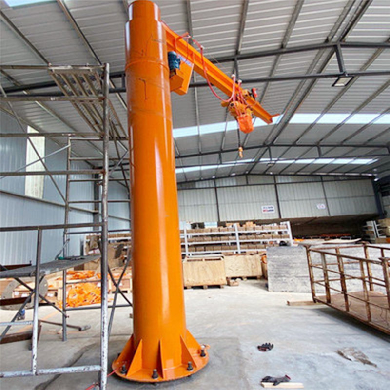 bzd型悬臂吊2t电动360度旋转独臂吊 1吨3吨5吨小型立柱式单臂吊机