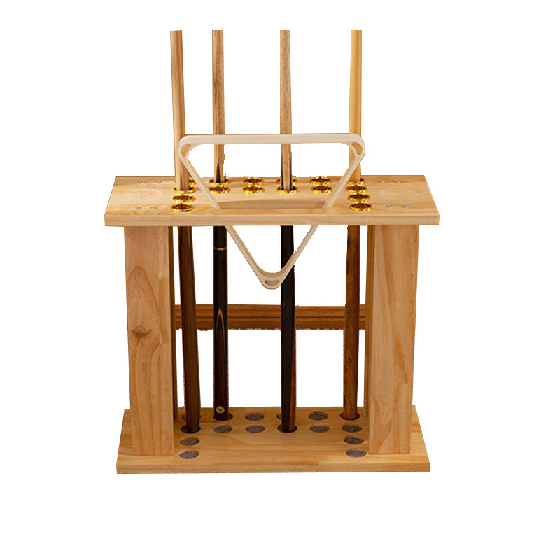 台球杆架桌球靠放杆架立式落地式壁挂钓鱼竿展示收纳渔具6至36孔