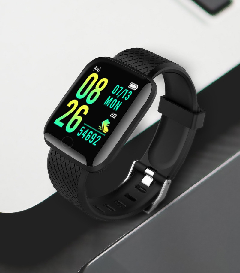 智能手环批发运动防水电子手表计步闹铃提醒外贸出口smart watch