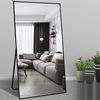 Mirror whole body autohesion couture dance studio to ground Dual use household dormitory high definition