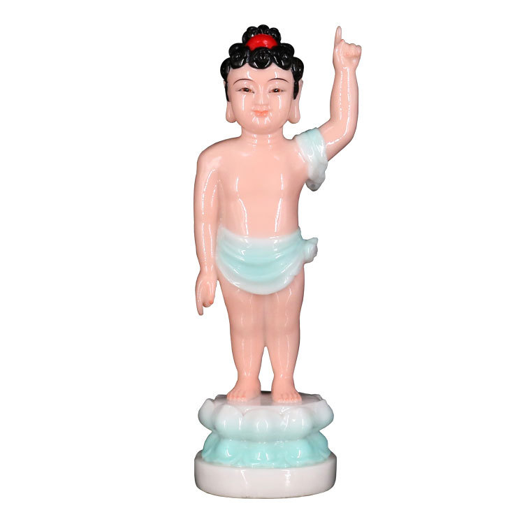 太子佛浴佛太子佛像释迦摩尼佛汉白玉浴佛节供奉摆件厂家批销