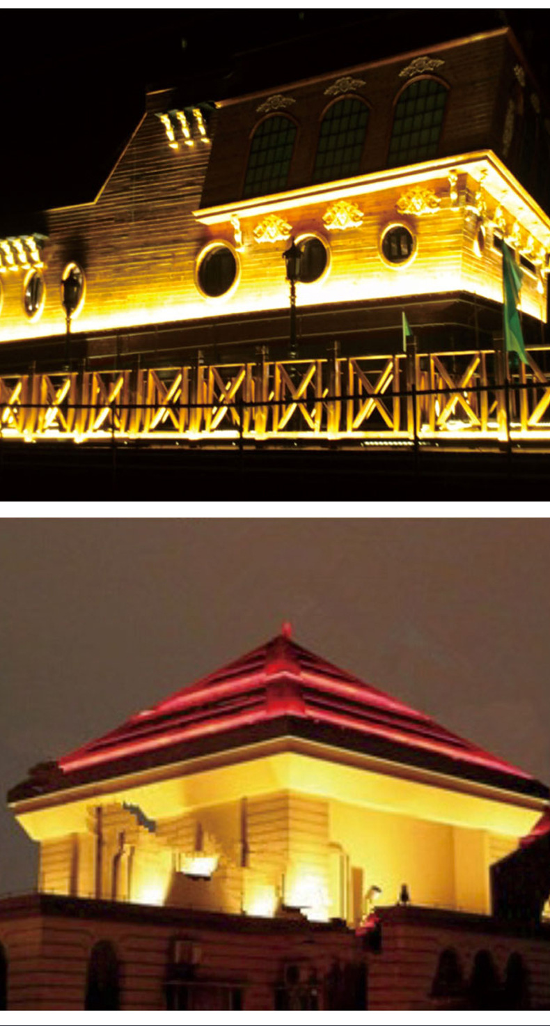 新款防水led条形灯 压铸铝亮化工程户外庭院外控led轮廓灯