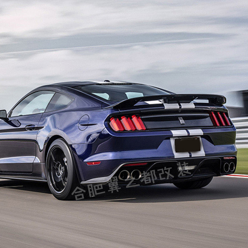适用福特野马尾翼改装15-21款mustang中美规gt500运动尾翼跑车翼