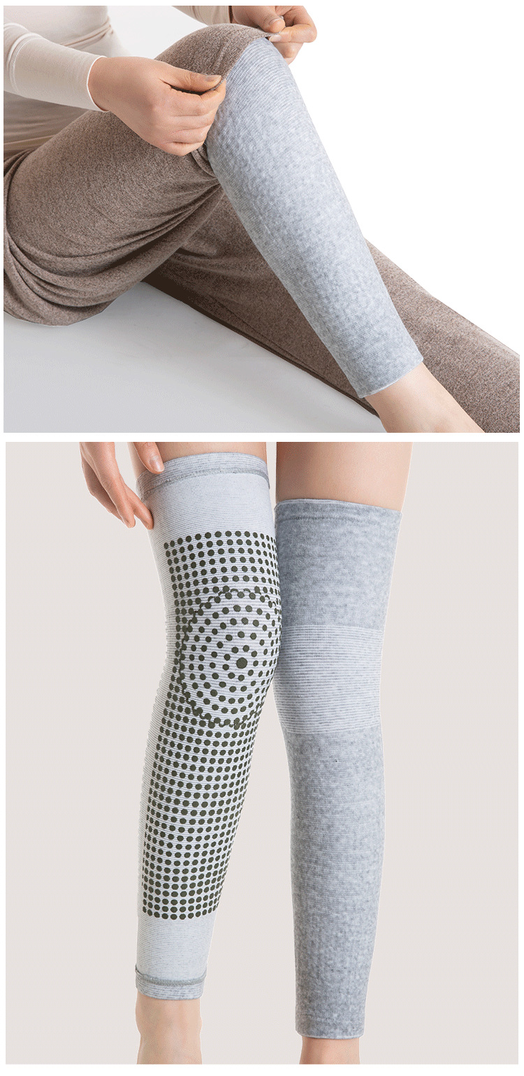 艾草护膝盖护套自发热老寒腿男女士漆关节疼痛防寒保暖老年人护腿