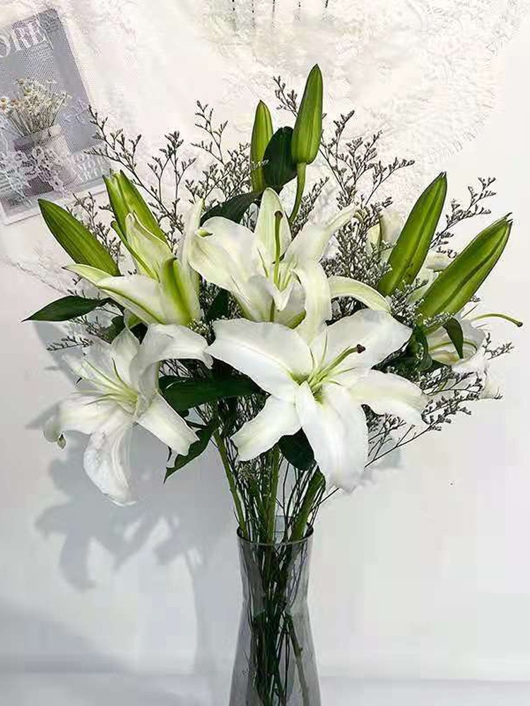 教师节香水百合玫瑰花鲜花同城速递配送云南基地直发花卉批发花束