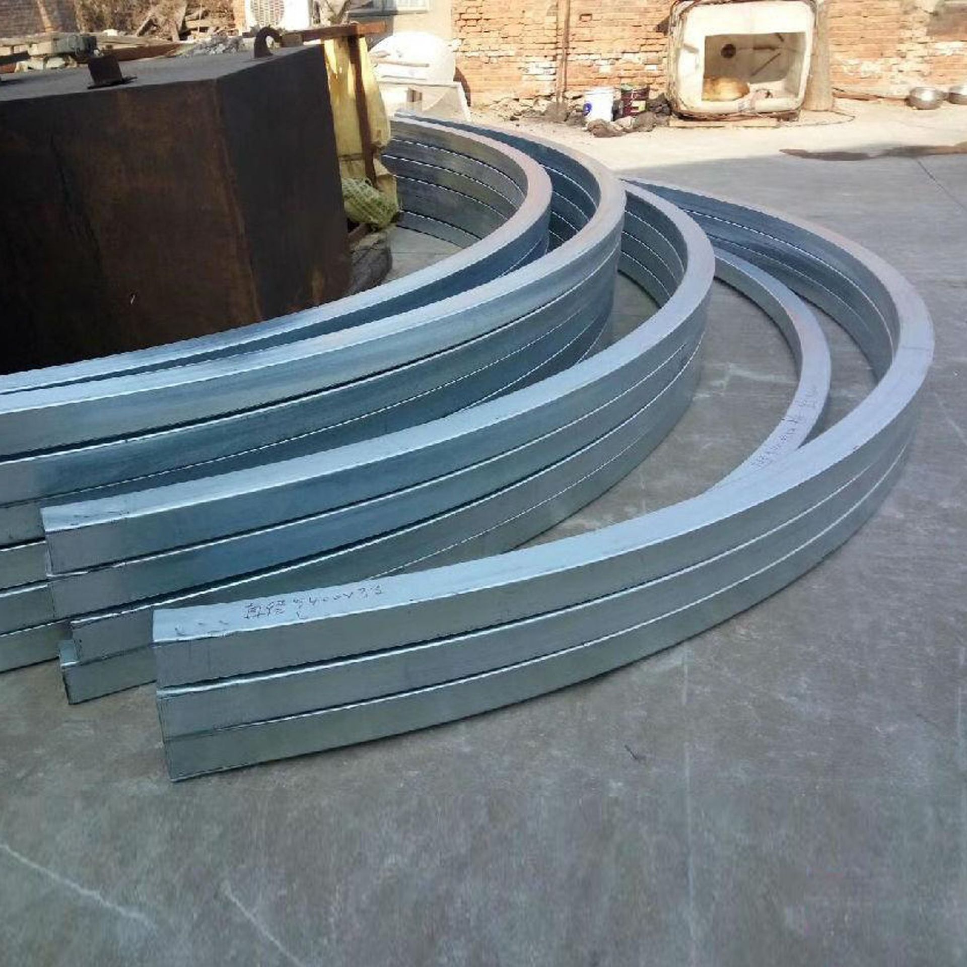 成都方管矩管拉弯加工现货方矩管顶弯 q235方矩管量大从优