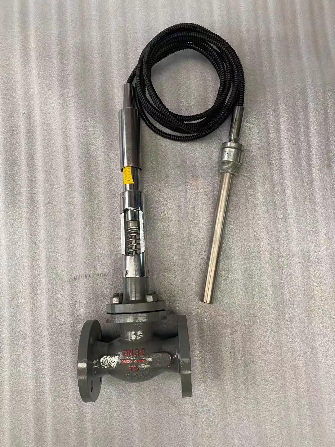 自力式温度调节阀 zzwp-16p 铸钢 不锈钢