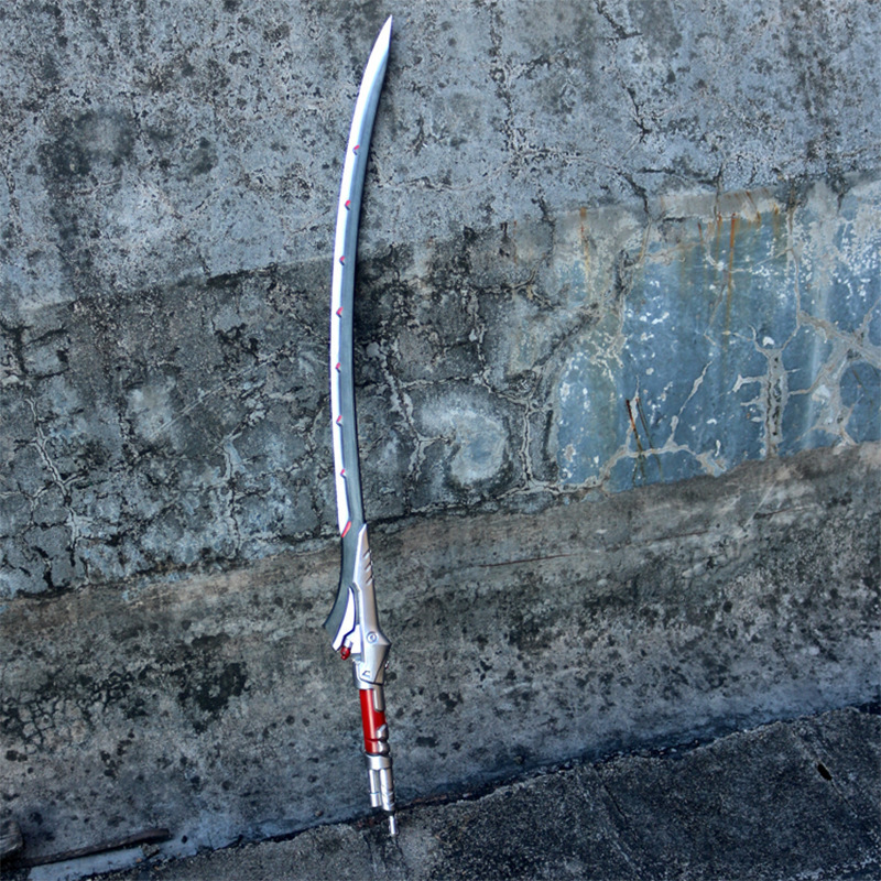 守望游戏先锋武器源氏龙刀暗黑守望者道具邪鬼刀pu发泡玩具剑