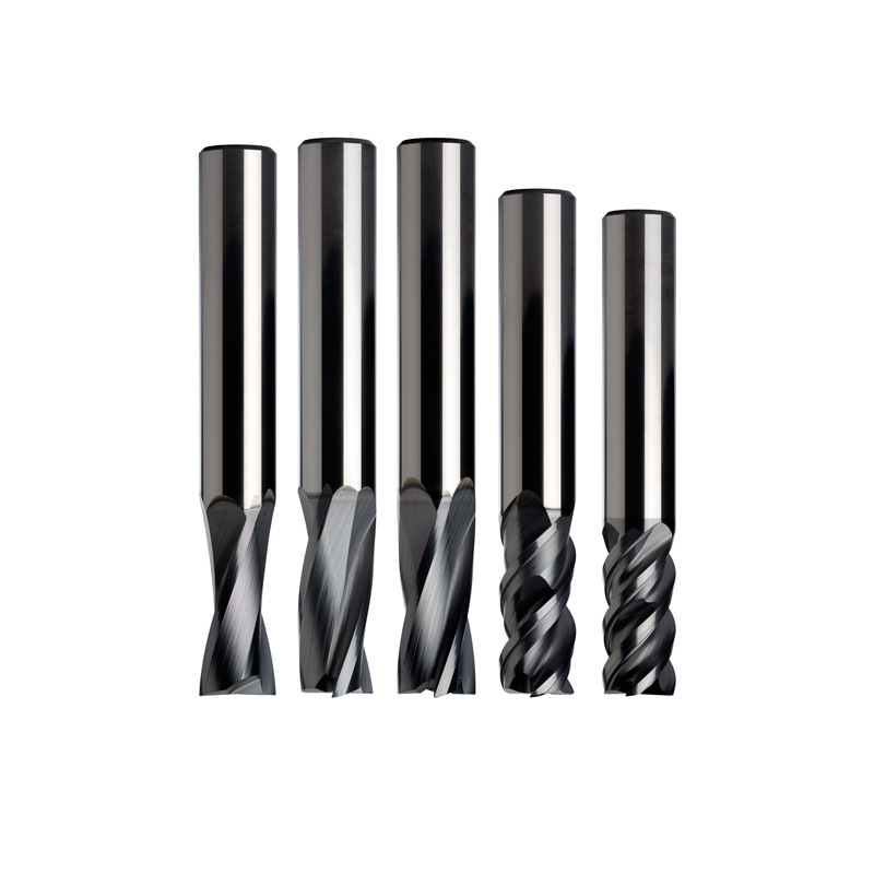 seco山高刀具 整体硬质合金立铣刀切削直径6-12mm圆柱柄3刃铣刀