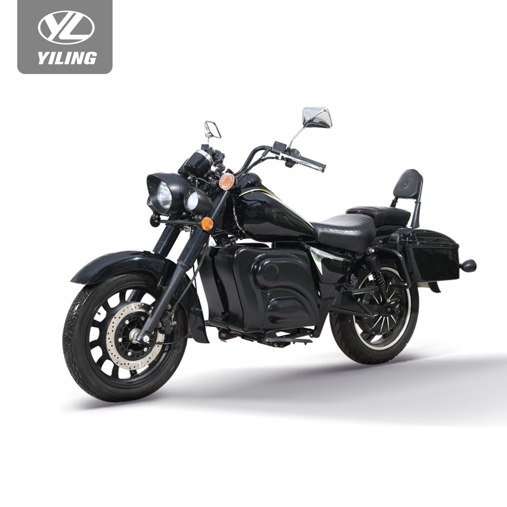 电动车厂家直销外贸哈雷太子电动摩托车整车散件跨境出口外卖锂电