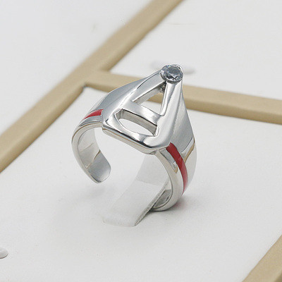 艾斯奥特曼戒指变身器北斗南夕子合体对戒经典日韩动漫个性手饰品