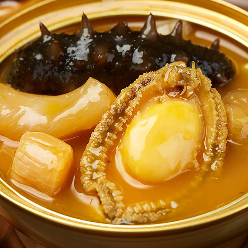 零食海鲜类佛跳墙即食袋装海鲜大礼包熟食干货批发鲍鱼