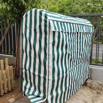 防水防晒遮阳罩色织牛津布遮阳篷户外防雨防尘罩车篷雨篷出口跨境