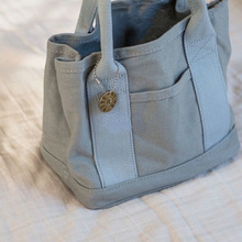 饭盒袋新款日常帆布包便当包帆布女包手拎包实用大容量日系