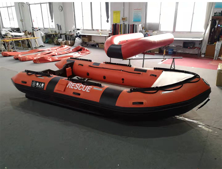 海上漂m型底激流救生艇防汛救灾免安装充气橡皮艇冲锋舟可授权