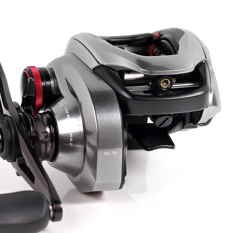 shimano21款红蝎dc水滴轮scorpion dc电子刹车防炸线带骚音路亚轮