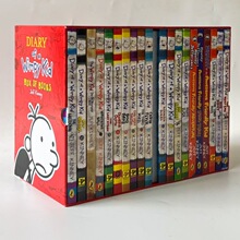 赠音频 21本 小屁孩日记Diary of a Wimpy Kid Books 1-21全套