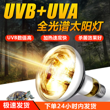 乌龟晒背灯爬宠全光谱uvb+uva龟灯太阳灯养龟龟缸加热灯