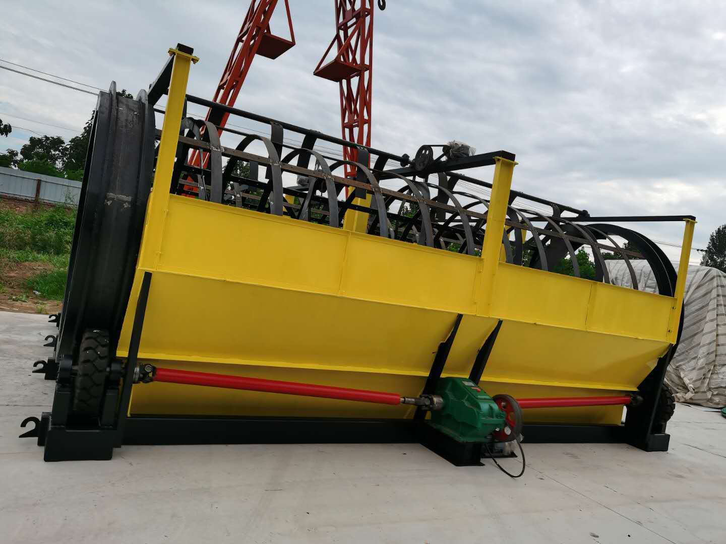 砖厂用无轴滚筒筛,筛分设备,筛选设备,防堵无轴滚筒筛