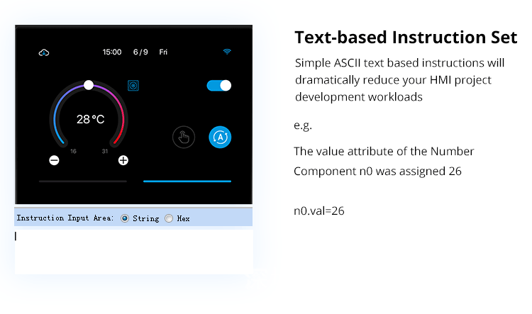 0寸人机交互hmi英文版nx8048p050