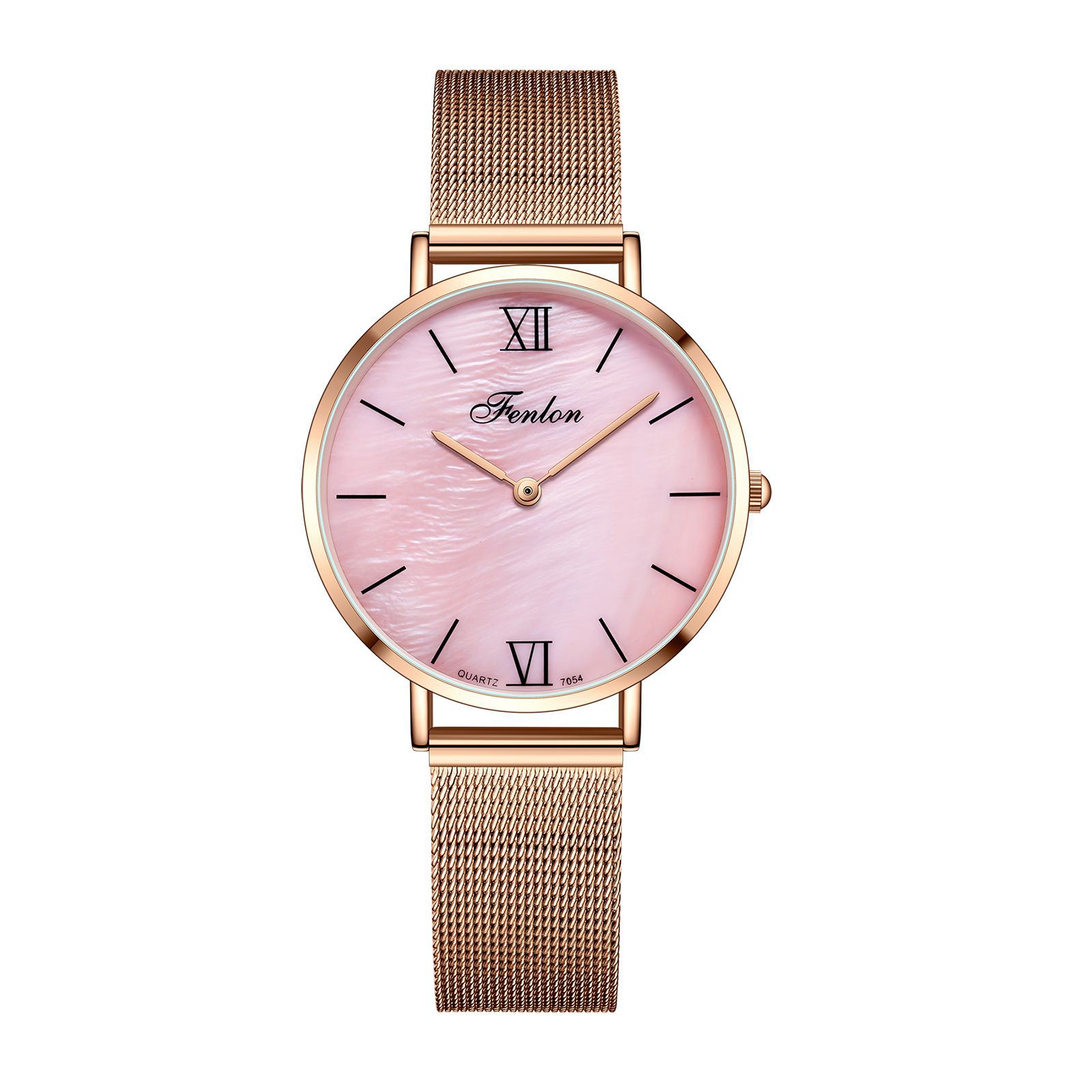 fenlon/峰浪时尚高档商务简约女士石英表防水百搭御姐