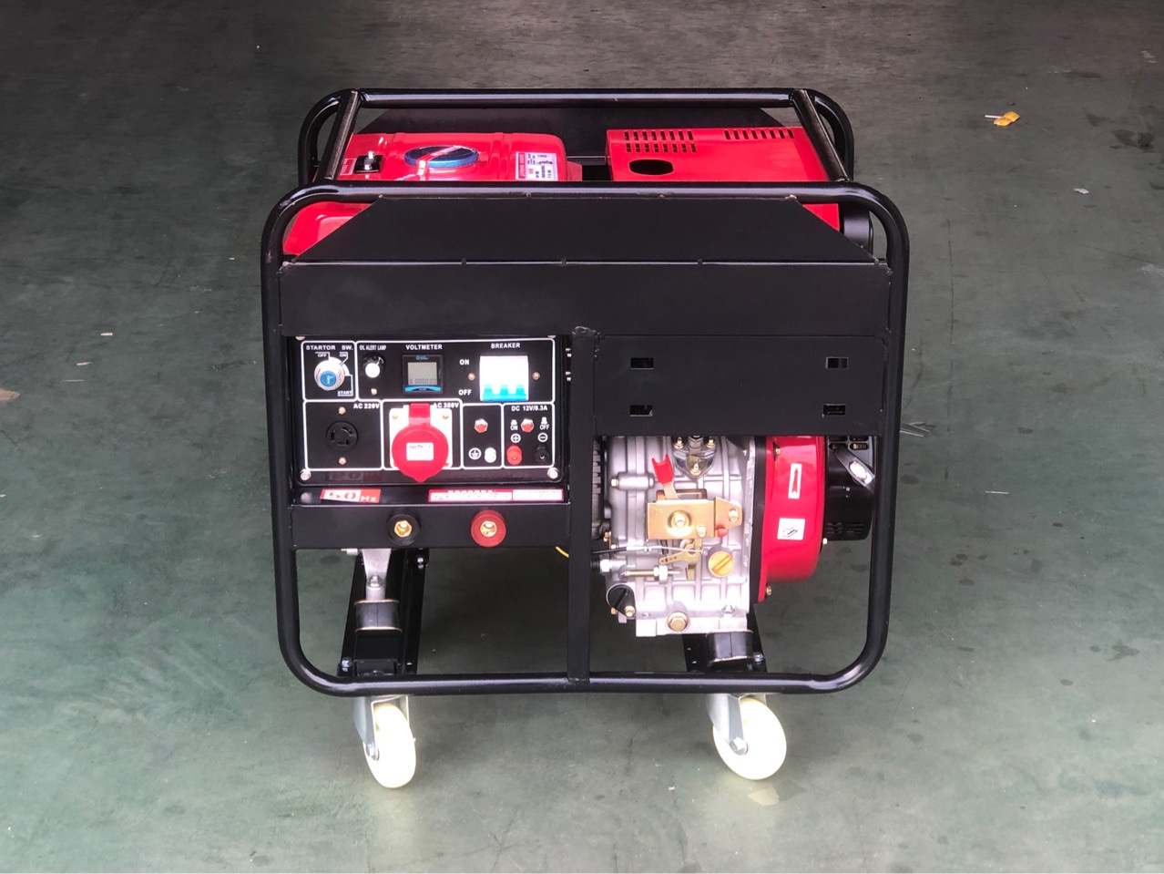 0成交0台同款250kw小型移动静音发电机组 四轮拖车式柴油发电机06