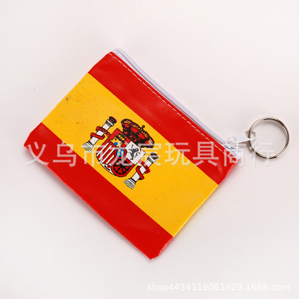 Factory Direct Supply Singapore Flag Coin Purse Car Small Hanging Flag National Flag (Ball Game) Fan Supplies