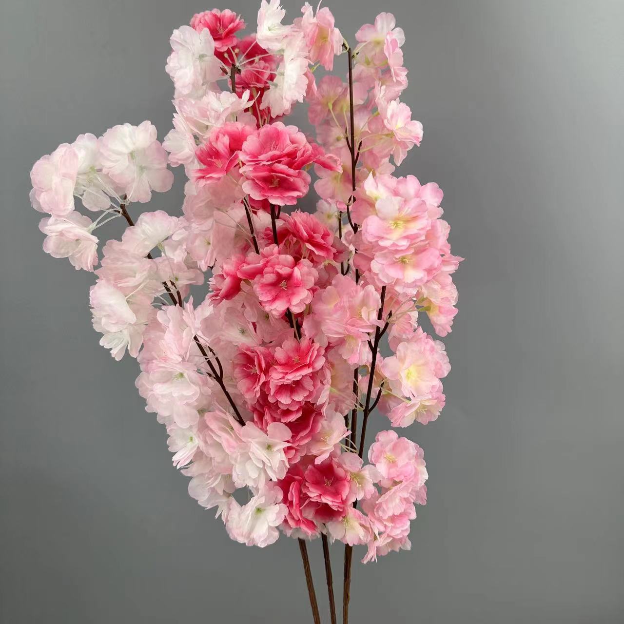 Factory Wholesale Simulation 120 Cherry Blossom Wedding Auditorium Home Photography Set Artificial Flowers