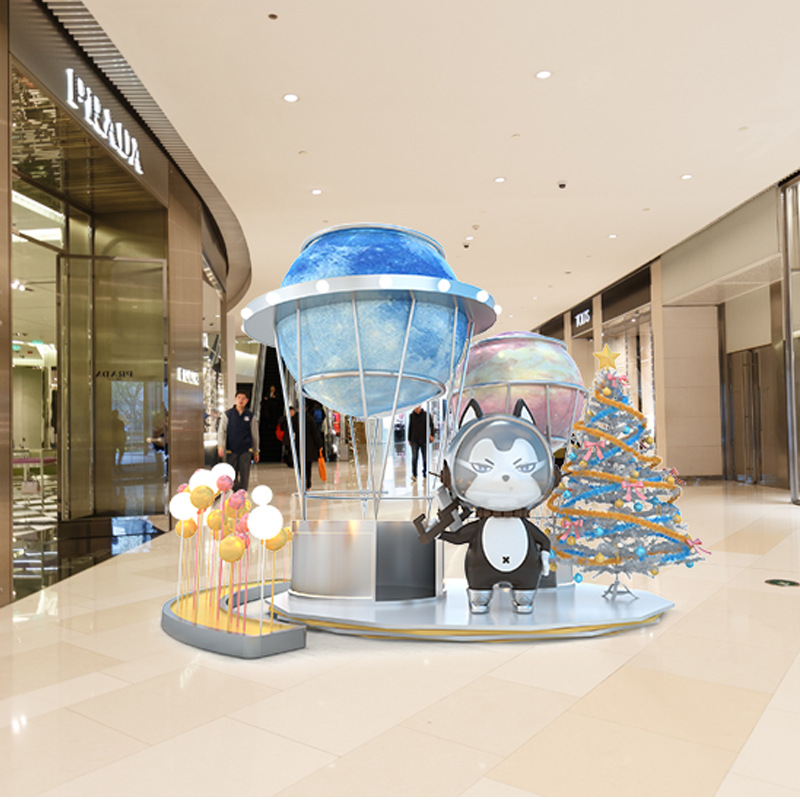 玻璃钢生肖动物雕塑商场美陈摆件户外广场景观卡通小品雕塑商业街