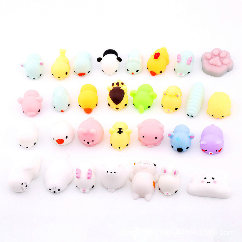 Student Gift Vent Animal Cute Pet Soft and Adorable Doll Novel Creative Small Ball Squeezing Toy Decompression Toy Wholesale