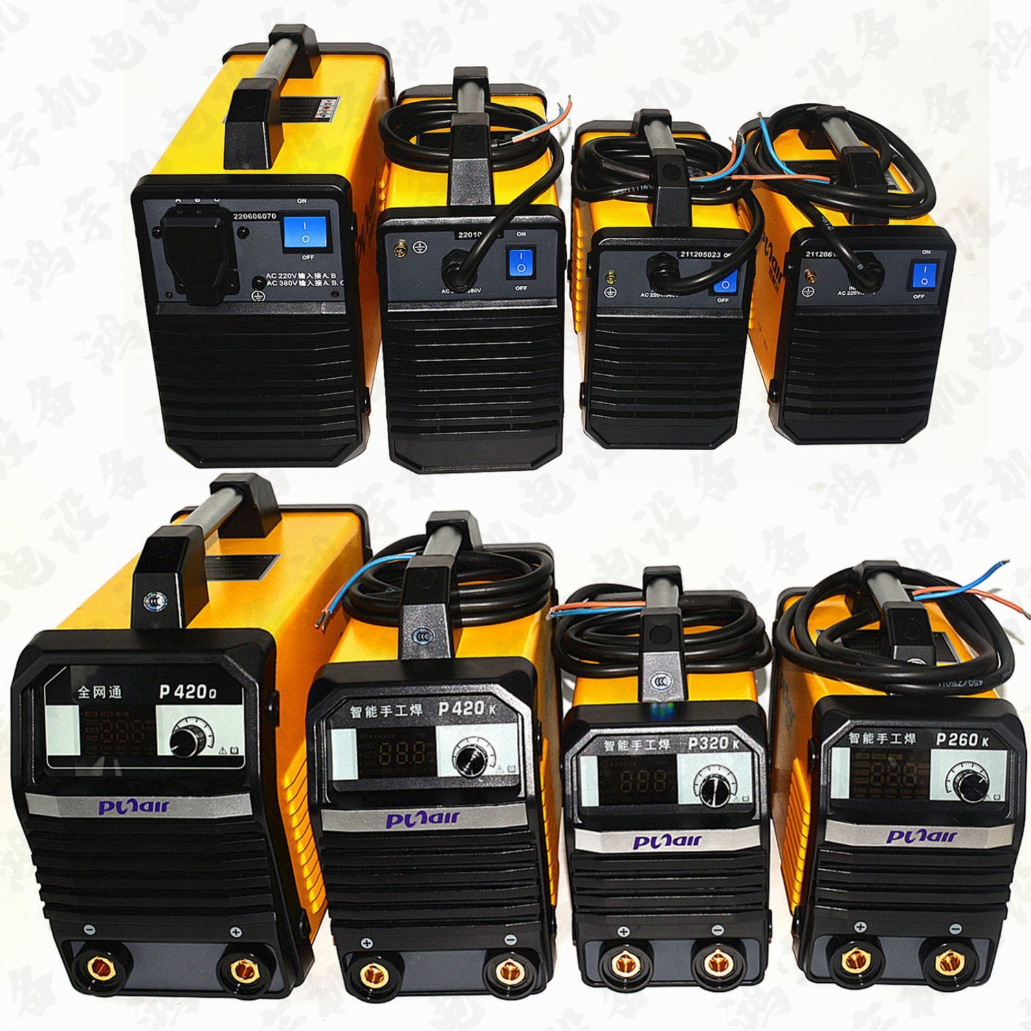 电焊机家用220v/380v全铜两双用小型便携式直流智能电焊机