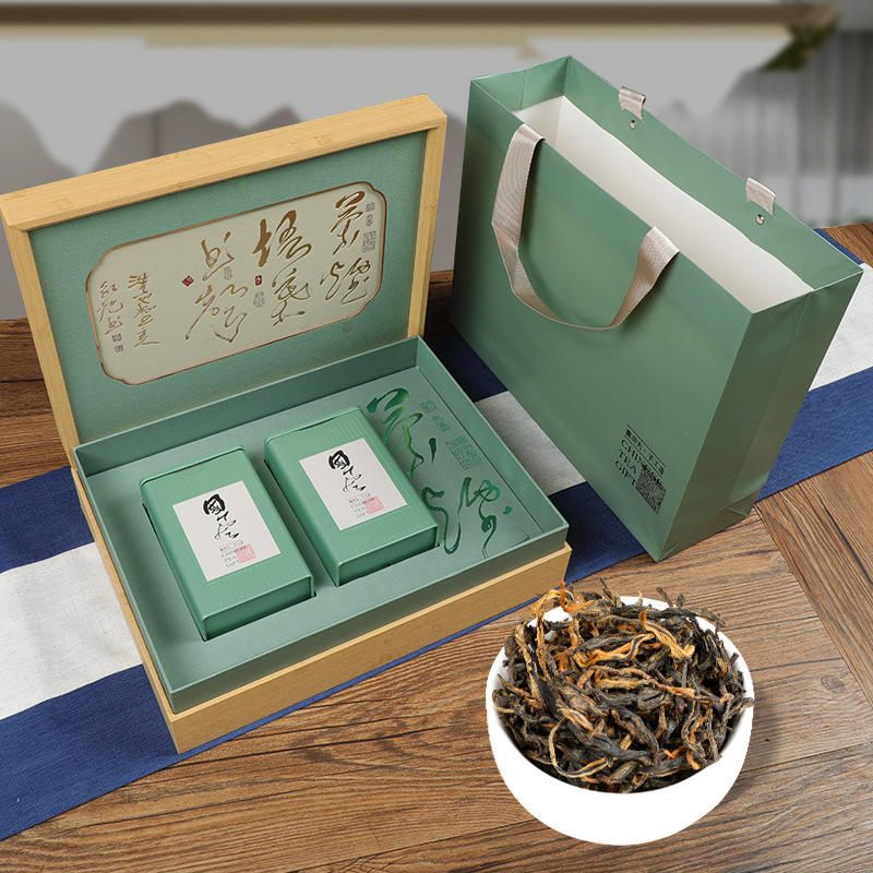 醉千杯强韵浓香型滇红2024年心意云南滇红礼盒装250克-阿里巴巴