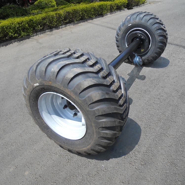 5打捆机车轴 气刹农用拖车轴 可定制加工