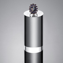 亚克力圆柱拍摄展示道具戒指饰品方块透明底座珠宝柜台陈列摆放架