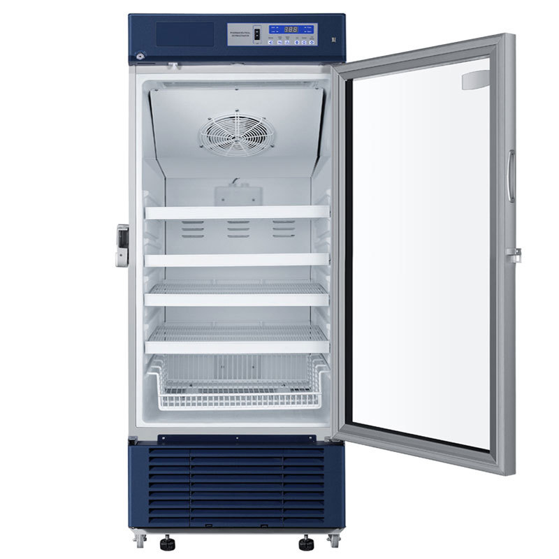海尔hyc-290医用冰箱 药品疫苗保存箱冷藏箱2~8℃立式单温展示柜