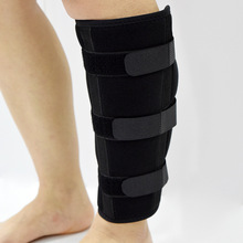 运动护小腿马术足球护小腿绑带式男女通用护膝骑行护腿小腿支撑