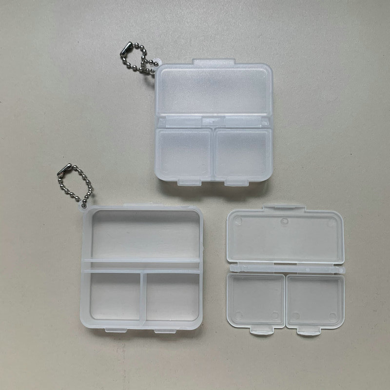 75成交0个热销款迷你方形药盒 正方形小药盒 便捷携带一天小药盒 四方