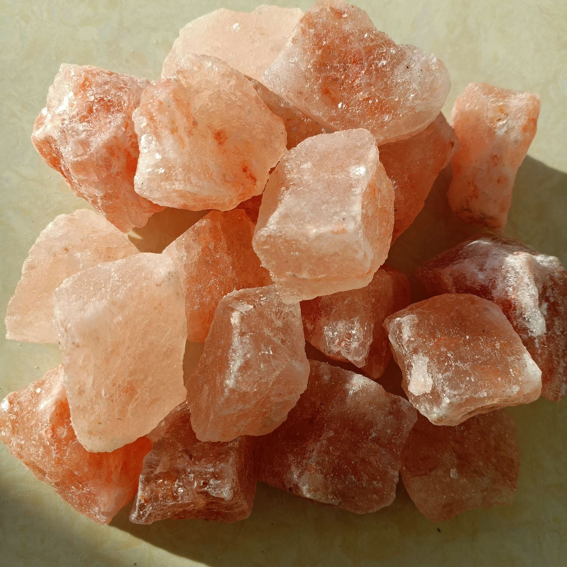 巴基斯坦天然喜马拉雅玫瑰盐块 喜马拉雅盐动物舔盐 扩香石大盐块