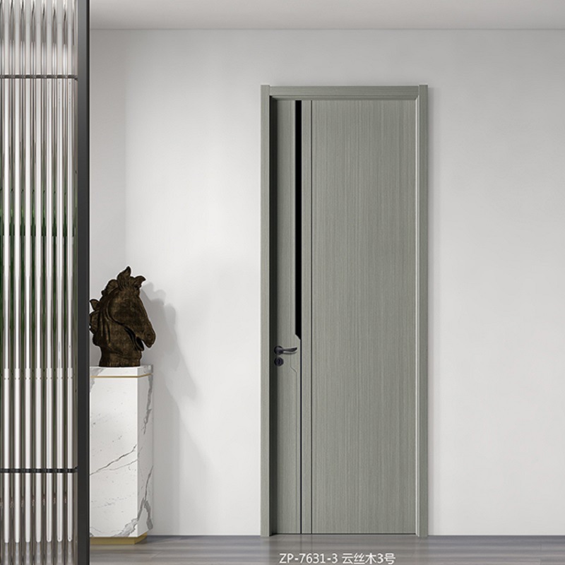 室内木门 简约静音卧室门 多层实木复合门烤漆工程套装门免漆房门