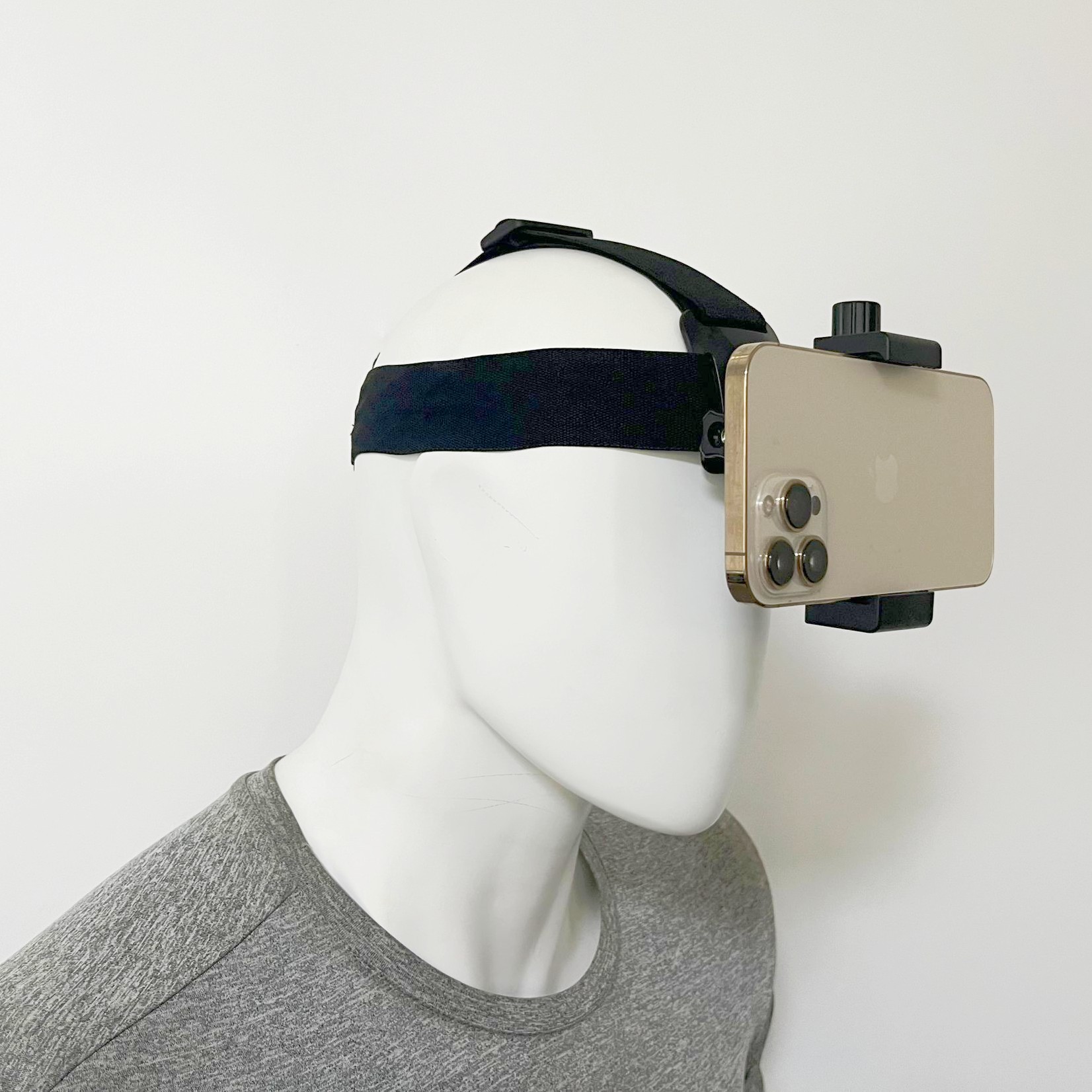 头戴式手机固定支架抖音第一人称视角拍摄开箱视频相机直播头带