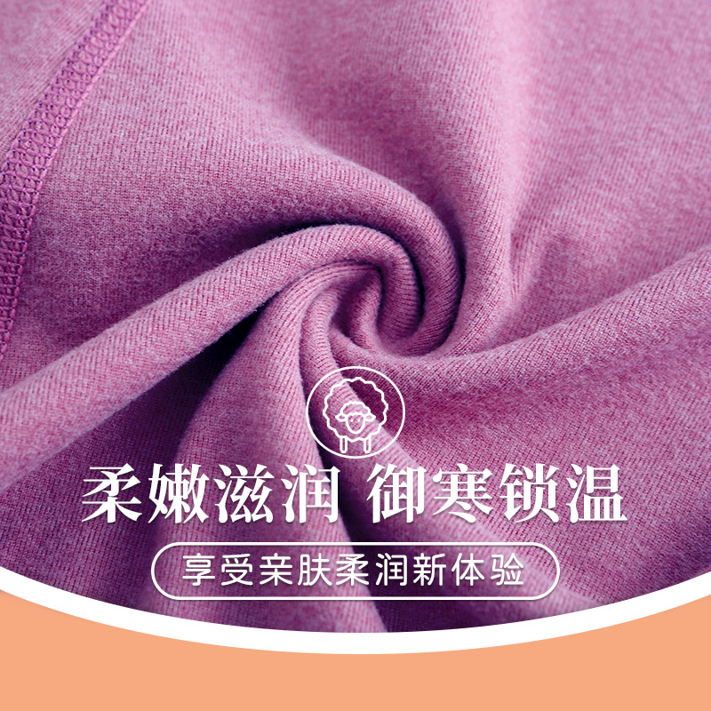 Autumn and Winter Warm Vest Slim-Fitting Seamless Fleece-Lined Women's Underwear Basic Shirt Dralon Women's Inner Shirts