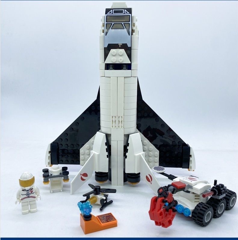 兼容乐高航天飞机火箭模型积木拼装智力动脑益智男童男孩玩具礼物