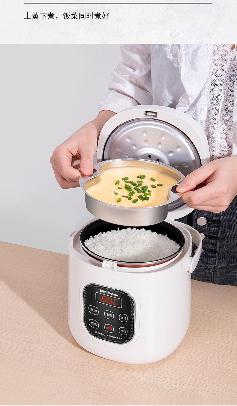 12v电压力锅车载电饭高压锅车上煮饭一人用超大小2l大容量2升