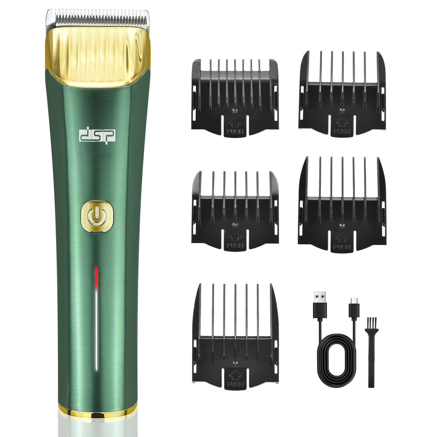 dsp丹松 理发器电推剪头发usb充电家用套装电剪推电推子理发电动