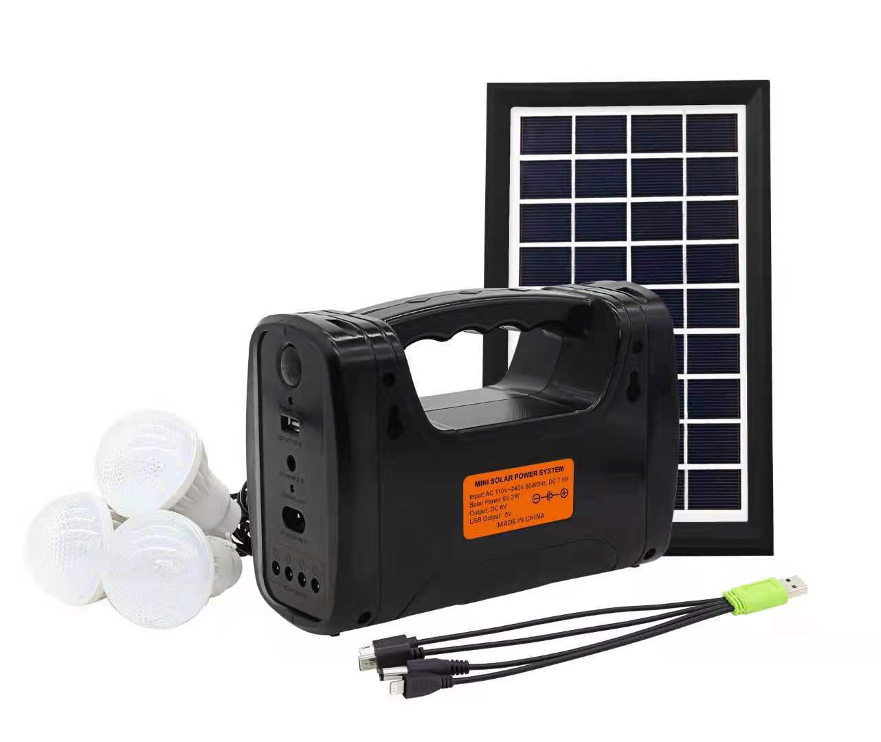 0成交0台定制手提太阳能手电筒灯泡led悬挂灯摆摊户外野营应急照明