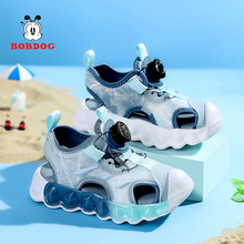 巴布豆男童凉鞋包头夏季2024新款夏款中大童鞋子儿童鞋运动沙滩鞋