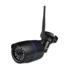 网络无线WIFI高清1080P防水枪机监控红外夜视远程插卡防摄像头4MP