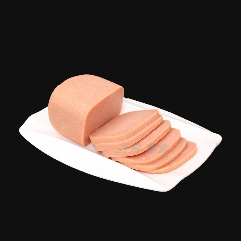 午餐肉方腿香肠400g整箱12支超大方形粗火腿肠三文治火锅