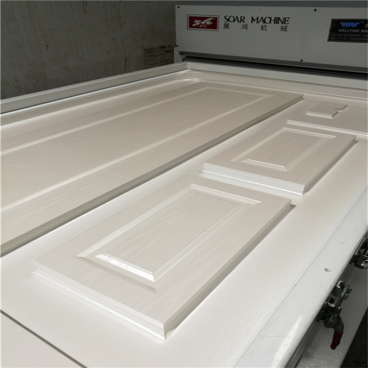 供应FSC认证中纤板加工成型各种异型升降桌面板PVC吸塑板 橱柜门